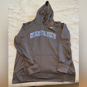 Nike UK Hoodie Grey with Blue Letters. Size L Like New Condition